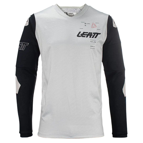 Product image of Leatt, Moto 4.5 WindBlock Jersey in Forge, Sizes: 2-3, SKU: 5024080311