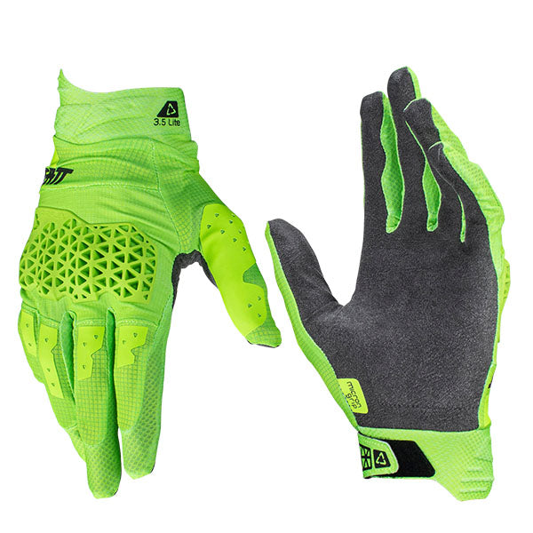 Product image of Leatt, Moto 3.5 Lite Gloves in SM, Colors: 2XL, LG, MD, SM, XL, Sizes: Blue, Lime, SKU: 6023040251