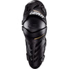 Detailed product image of Leatt, Dual Axis Jr Knee Guards (Youth), Colors: Black, White