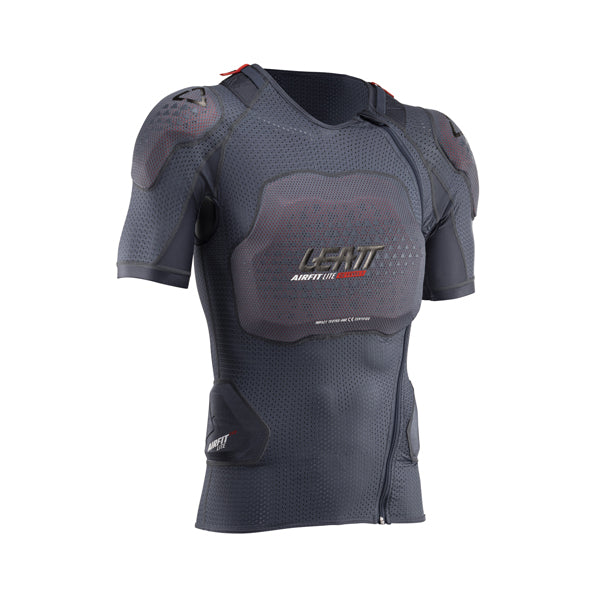 Product photo showing Leatt, 3DF AirFit Lite Evo Body Tee in Grey, Sizes: 2-2, SKU: 5024060622