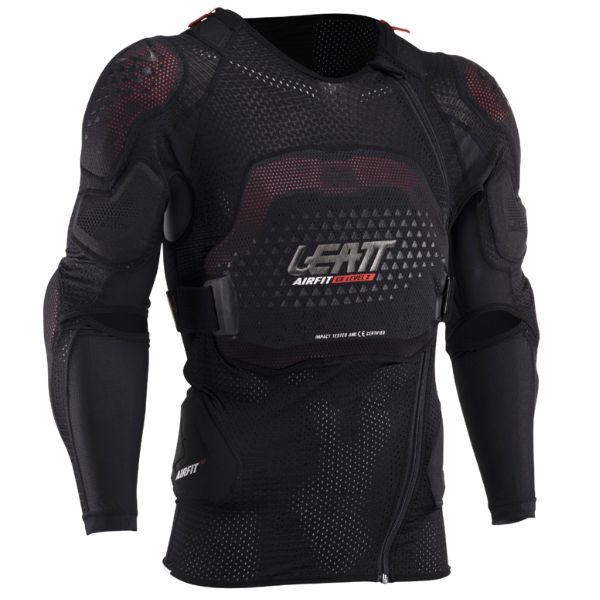 Detailed product image of Leatt, 3DF AirFit Evo Body Protector in Black, Sizes: 2-2, SKU: 5024060580