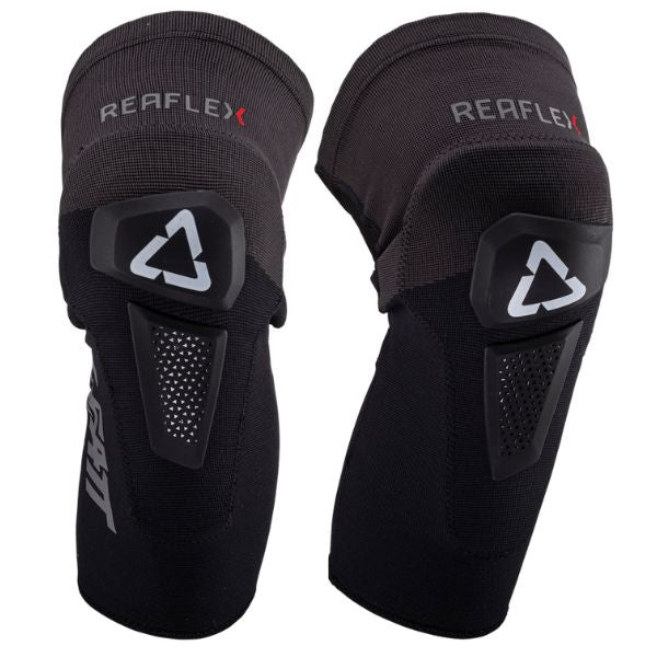 Product image of Leatt, ReaFlex Hybrid Knee Guards (Youth) in Black, Sizes: Youth, SKU: 5024061060