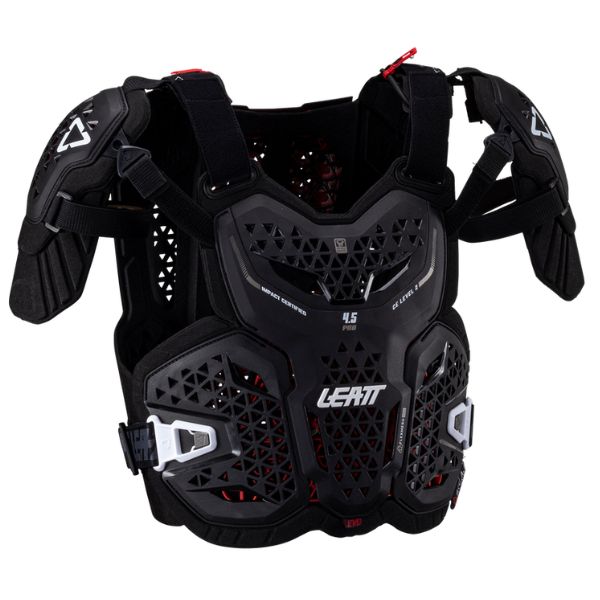 Studio product image of Leatt, 4.5 Pro Evo Chest Protector in Black, Sizes: 2-2, SKU: 5025202360