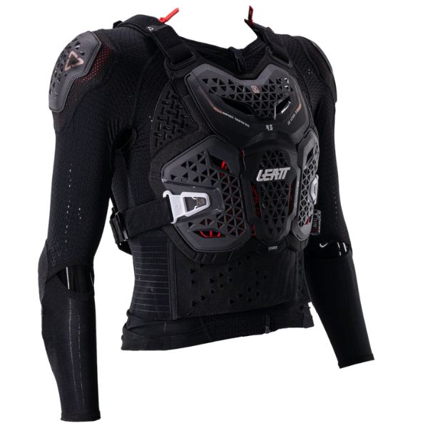 Product photo showing Leatt, 4.5 Hybrid Body Protector (Womens) in Black, Sizes: 2-2, SKU: 5026010610