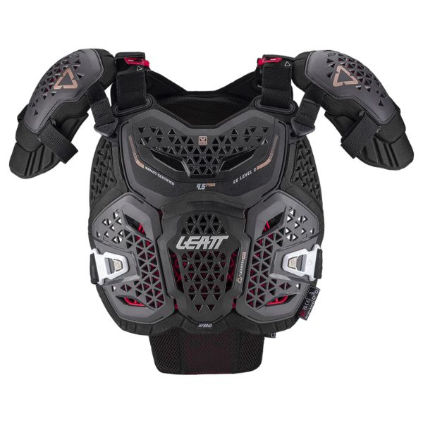 Studio product image of Leatt, 4.5 Hybrid Pro Chest Protector (Womens) in Black, Sizes: 2-2, SKU: 5026010710