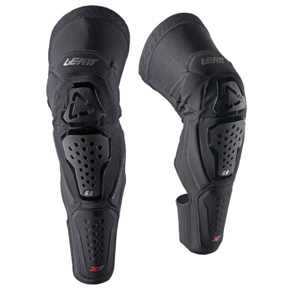 Product image of Leatt, 6.0 Evo EXT Knee Guards in Black, Sizes: 2-2, SKU: 5026011060