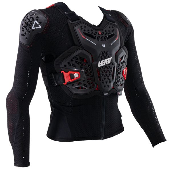 Product image of Leatt, 4.5 Hybrid Body Protector (Youth) in Black, Sizes: Y-L/XL, Y-S/M, SKU: 5026011761
