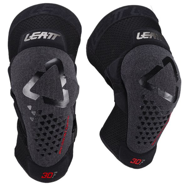 Product image of Leatt, 3DF 5.0 Evo Knee Guards (Youth) in Black, Sizes: Youth, SKU: 5026012010