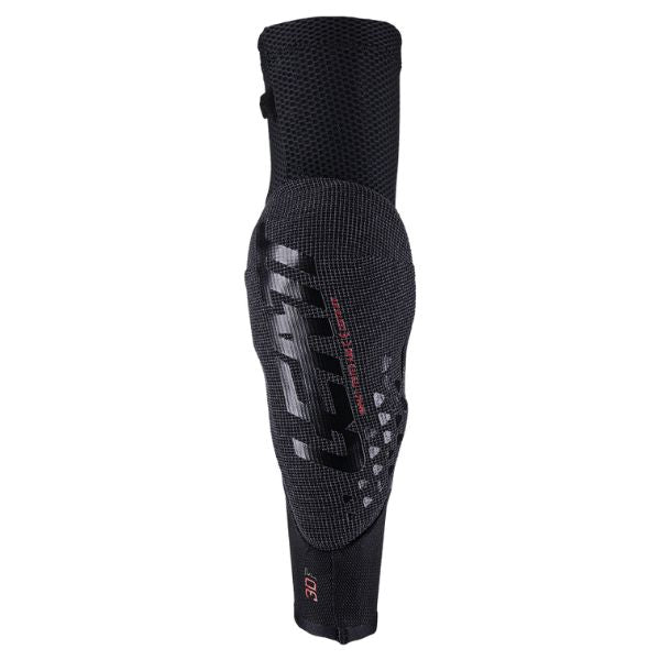 Product photo showing Leatt, 3DF 5.0 Evo Elbow Guards (Youth) in Black, Sizes: Youth, SKU: 5026012160