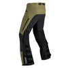 Leatt Moto 5.5 Enduro Pants in Khaki Brown, rear view showing the seat, knee, and lower-leg panels