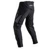 Leatt Moto 4.5 Enduro Pants in Speed Black, rear view showing the seat, knee, and lower-leg panels