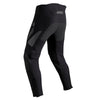 Leatt Moto 4.5 Enduro X-Flow Pants in Black, rear view showing the seat, knee, and lower-leg panels