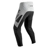Leatt Moto 4.5 Enduro X-Flow Pants in Steel Grey, rear view showing the seat, knee, and lower-leg panels