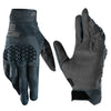 Leatt Moto 3.5 Lite Gloves in Speed Ocean Grey, pair showing the back-of-hand and palm sides together