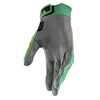 Leatt Moto 2.5 X-Flow Gloves Women's in Teal Green, palm side showing the grip surface and finger panels