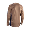 Leatt V26 Moto 3.5 jersey, Brown, SKU 5026020520 — rear product view showing ventilated back and durable graphics. | SKU: 5026020502 | Available at BTO Sports
