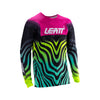 Image showing Leatt, V26 Moto 5.5 UltraWeld Jersey in Orange, Colors: Black, Orange, Pinata Teal, Purple, Royal Blue/Red, Tiger Pink, Sizes: 2-3, SKU: 5026000101