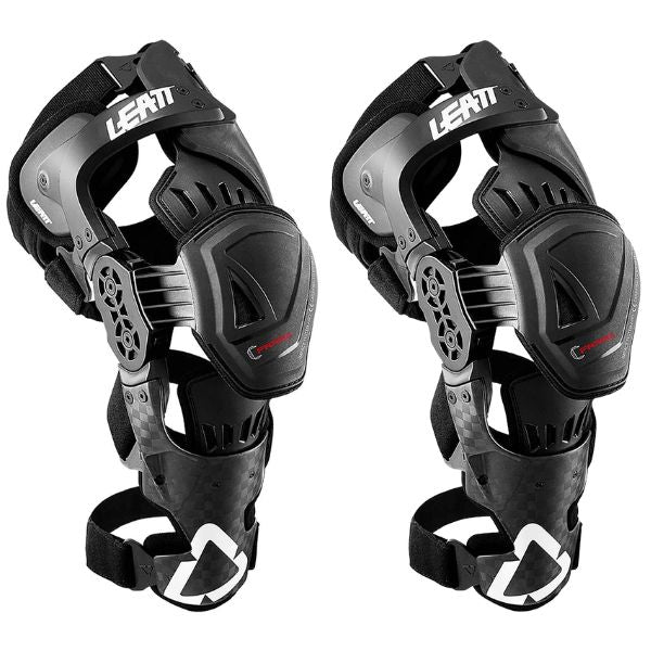 Image showing Leatt, C-Frame Pro Carbon Knee Brace in Pair, Left and Right, Colors: Left Brace Only, Pair, Left and Right, Right Brace Only, Sizes: 2-2, SKU: 5017010100
