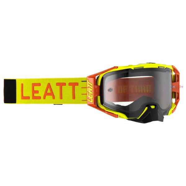 Studio product image of Leatt, Velocity 6.5 Goggle in Citrus, Light Grey 58%, Colors: Citrus, Light Grey 58%, Fuel, Light Grey 58%, Graphene, Light Grey 58%, Indigo, Light Grey 58%, Royal, Light Grey 58%, SKU: 8023020210