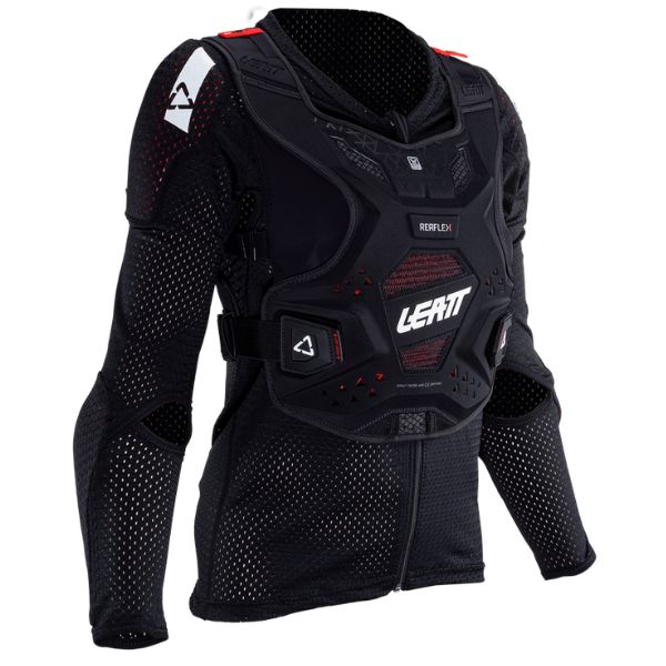 Detailed product image of Leatt, ReaFlex Body Protector (Womens) in Black, Sizes: 2-2, SKU: 5024060400