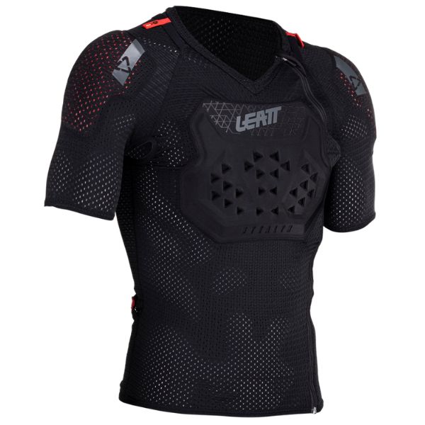 Product image of Leatt, ReaFlex Stealth Body Tee in Black, Sizes: 2-2, SKU: 5024060480