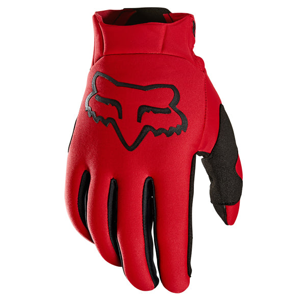 Product image of Legion Thermo Glove FlameRed 1 motocross gloves showing fit, construction, and colorway | Available at BTO Sports