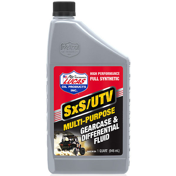 Lucas Oil - SXS Synthetic Gearcase and Differential Fluid