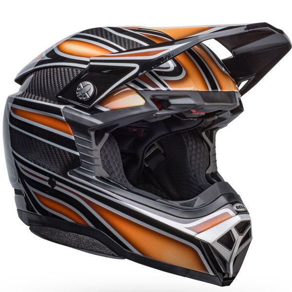 Bell Helmets Bell - Moto-10 Spherical Webb Marmont Helmet off-road motocross helmet, showing aerodynamic shell design, ventilation ports, and secure retention system built for rider comfort and protection. SKU 07148606.