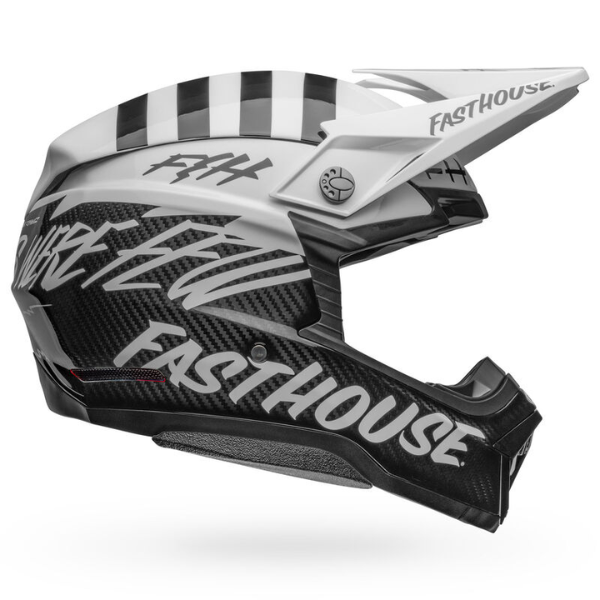 Bell Helmets Bell - Moto-10 Spherical Fasthouse Mod Squad Helmet off-road motocross helmet, showing aerodynamic shell design, ventilation ports, and secure retention system built for rider comfort and protection. SKU 07157482.