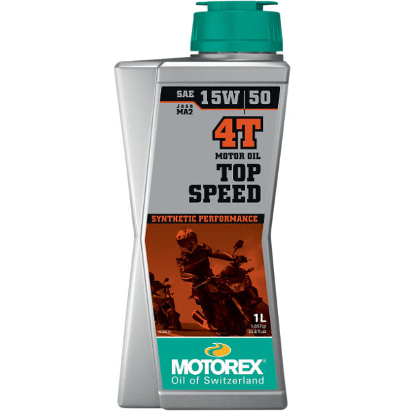 Motorex - Top Speed Synthetic 15W-50 4-Stroke Engine Oil