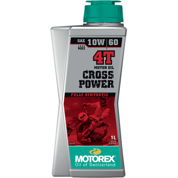 Motorex - Cross Power Synthetic 10W-60 4-Stroke Engine Oil