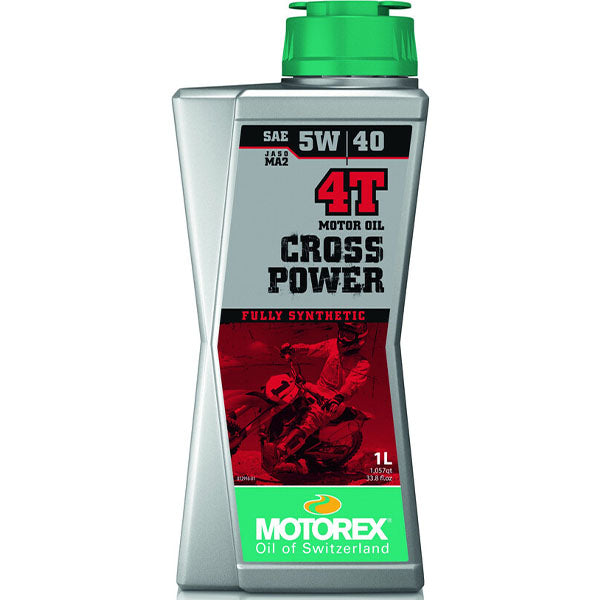 Motorex - Cross Power Synthetic 5W-40 4-Stroke Engine Oil