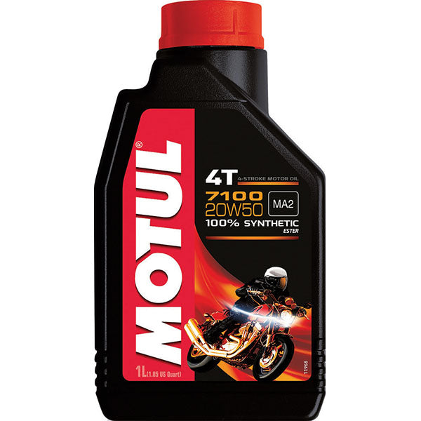 Motul - 7100 Synthetic 20W-50 4-Stroke Engine Oil