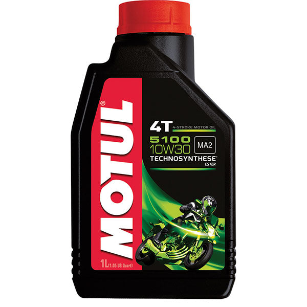 Motul - 5100 Semi-Synthetic 10W-30 4-Stroke Engine Oil
