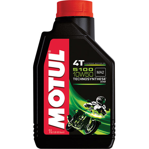 Motul - 5100 Semi-Synthetic 10W-50 4-Stroke Engine Oil