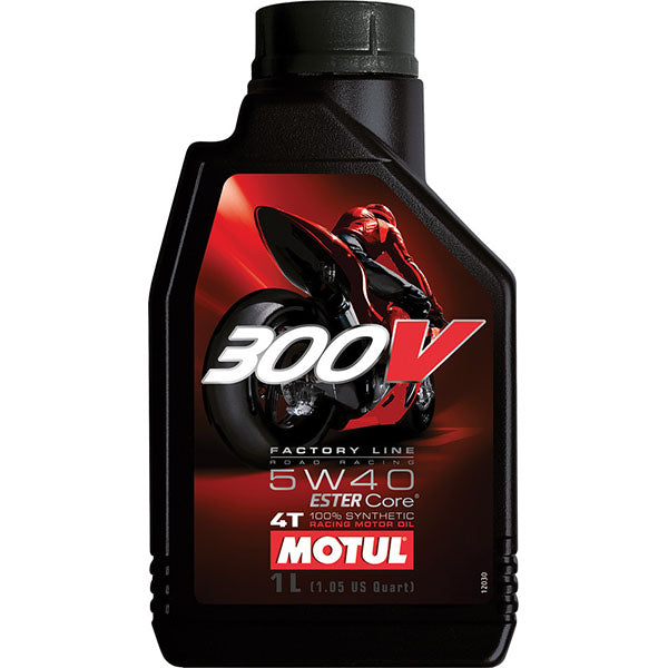 Motul - 300V Factory Line Road Racing Synthetic 5W-40 4-Stroke Engine Oil