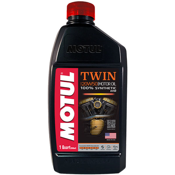 Motul - Twin Synthetic 20W-50 Engine Oil
