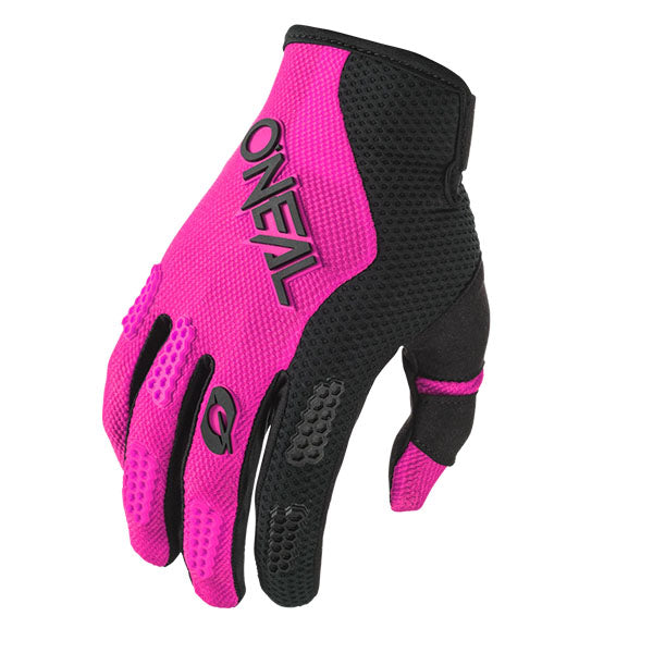 Studio image highlighting O'Neal, Element Racewear V.24 Glove (Womens), Offroad Gloves, SKU E032-717, color options Pink, sizes XL–XL