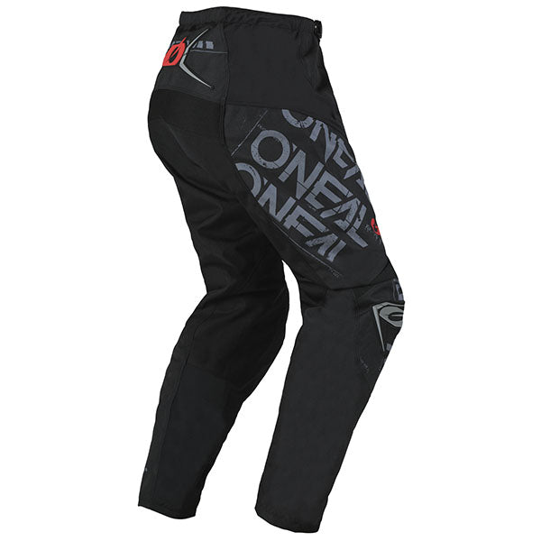 Studio image highlighting O'Neal, Element Static V.25 Pant, Pants, SKU E024-2134, color options Black/Neon, Black/Grey, sizes 28–42