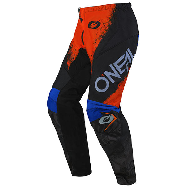 Studio image highlighting O'Neal, Element Shocker V.25 Pant, Pants, SKU E024-1132, color options Black/Red, Black/Orange, sizes 28–42