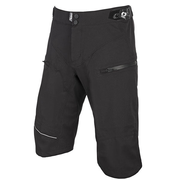 High-resolution studio image of O'Neal, Mud WP Shorts (MTB) Mountain Bike, SKU 0181-128, color options Black, sizes 28–38