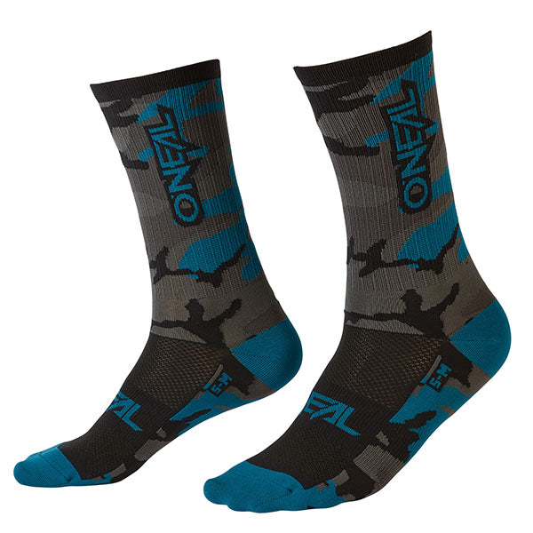 Product photo of O'Neal, Performance Sock Camo (MTB) Mountain Bike, Socks, SKU 0358-014, color options Camo, sizes 7-9, 10-13