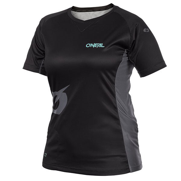 Detailed studio photograph of O'Neal, Soul Jersey (MTB) (Womens), SKU 1232-112, color options Black, Petrol, sizes XL–XL