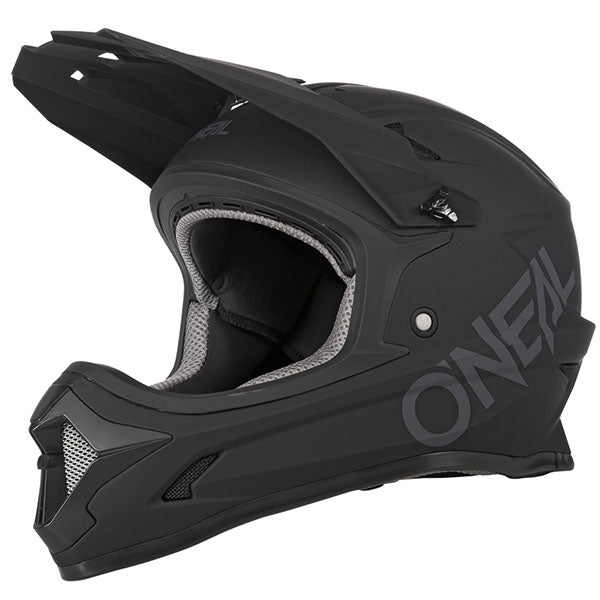 Studio photo showcasing O'Neal, Sonus Helmet (MTB) Mountain Bike, SKU 0481-701, color options Black, sizes XS–XL