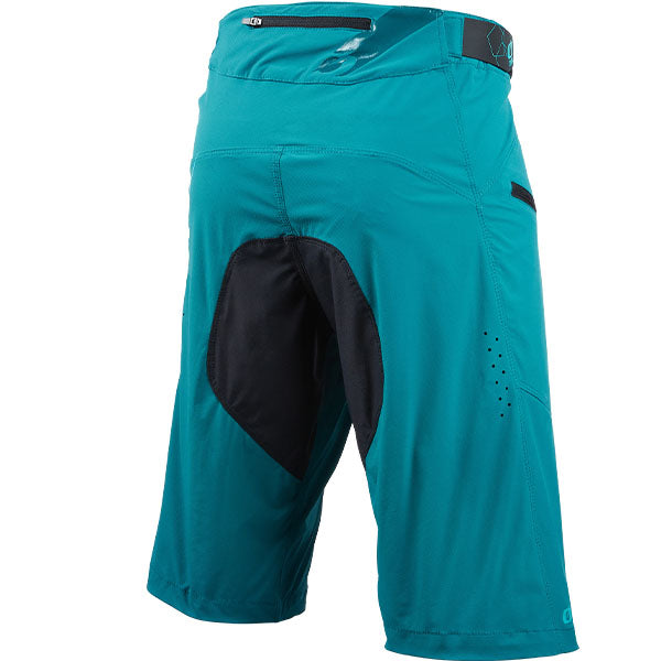 Studio photo showcasing O'Neal, Pin It Short (MTB) Mountain Bike, Shorts, SKU 1075-266, color options Black, Petrol, sizes 28–38