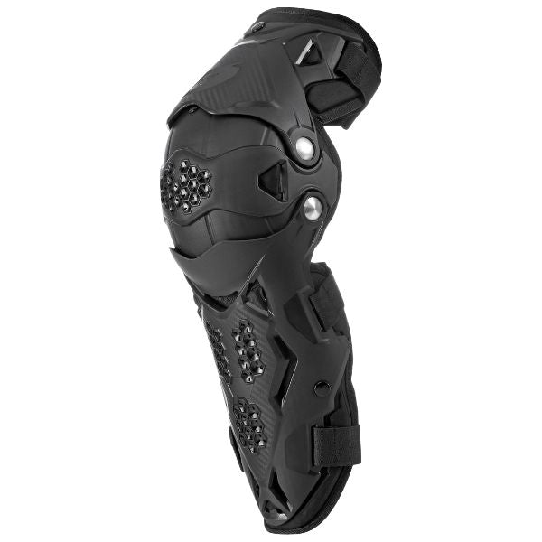 Detailed studio photograph of O'Neal, Pro 4 Knee Guard, Knee & Shin, SKU 0251-202, color options Black