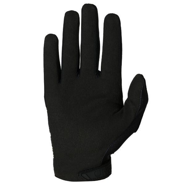 Studio image highlighting O'Neal, Matrix Rancid Gloves (Youth), Offroad Gloves, SKU 0391-403, color options Black/Neon, sizes Y-XS, Y-SM, Y-MD, Y-LG, Y-XL
