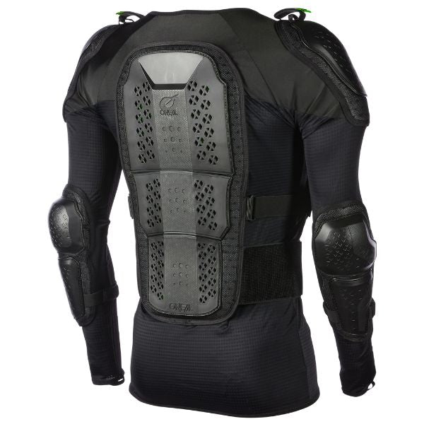 Catalog studio image of O'Neal, Under Dog 4 Body Armor, Base Layer Shirts, SKU 0571-603, color options Black, sizes XL–2X