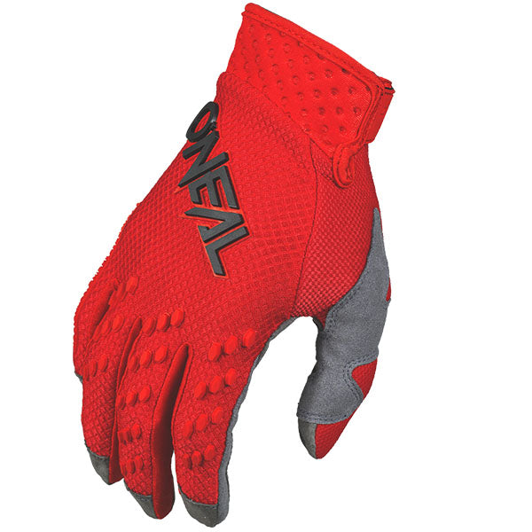 High-resolution studio image of O'Neal, Prodigy Glove, Offroad Gloves, SKU P030-028, color options Red, sizes XL–2X