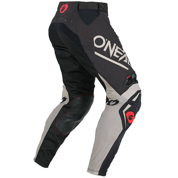 Clean studio photo on a white background of O'Neal, Prodigy LE V.25 Pants, SKU P010-0130, color options Black/Grey, Black/Blue, sizes 28–42